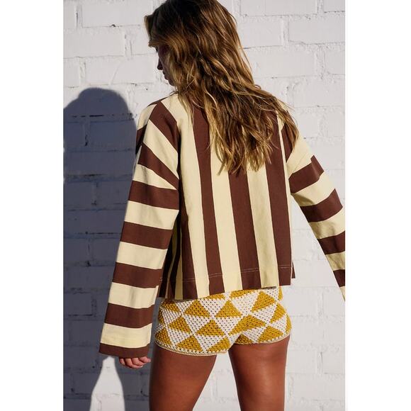 Free People Rapids Top Button down Small - Picture 2 of 4